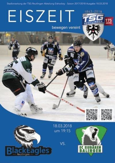 TSG Black Eagles vs Eisbären Balingen 18 03 2018