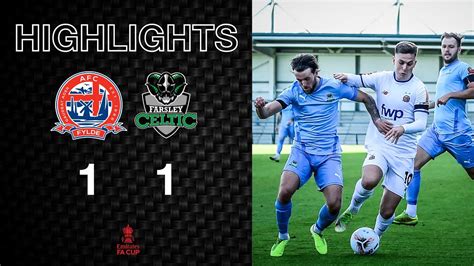 Highlights AFC Fylde 1 1 Farsley Celtic YouTube