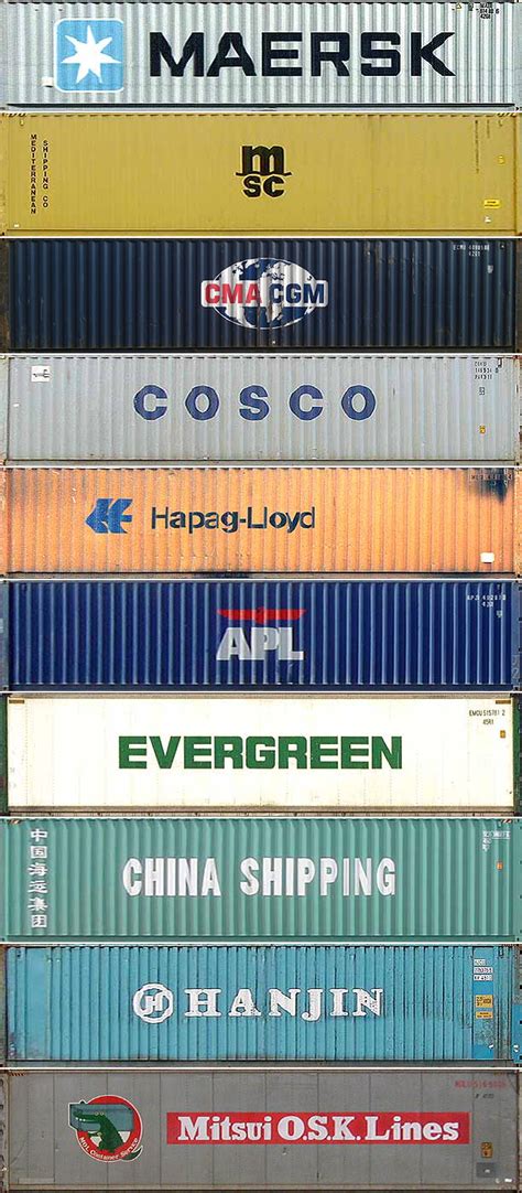 Shipping Container Logos