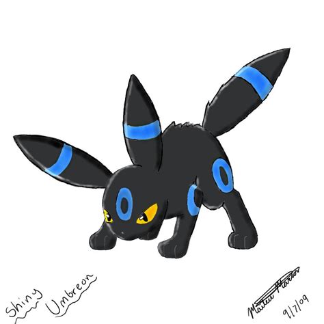 Shiny Umbreon by Popokino on DeviantArt