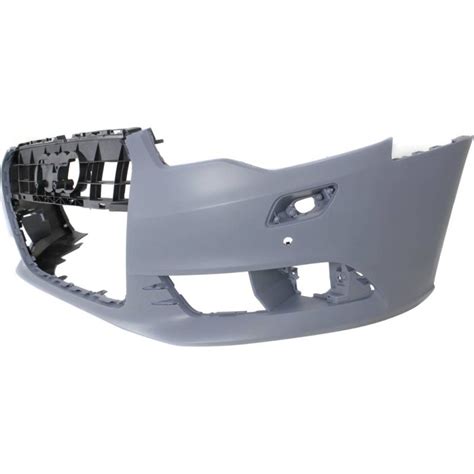 Audi A Sedan Front Bumper Cover Primed W Pk Sensor Wo Pk Assist Wo