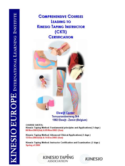 Kinesio Taping Physical Therapy Medical Specialties