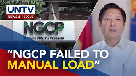 PBBM Orders ERC To Reset NGCP Rates After Panay Grid Failure YouTube