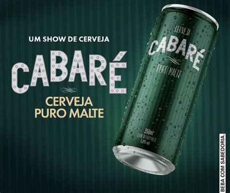 Cerveja Cabaré Puro Malte Lata 350ml Imigrantes Bebidas