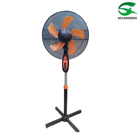 Solar Ceiling Fan With Spiraled Grill And Powerful BLDC Motor China