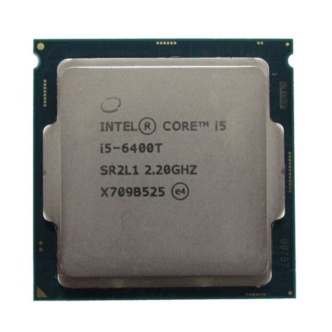 Pulled I5-6400T CPU 2.2G 6M 4 Core 4 Thread LGA1151 Processor ...