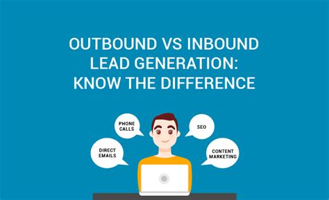 Outbound Vs Inbound Lead Generation Know The Difference Infographic