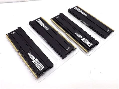 Crucial Ballistix Elite DDR4 2666 MHz 4x 4 GB Review Packaging