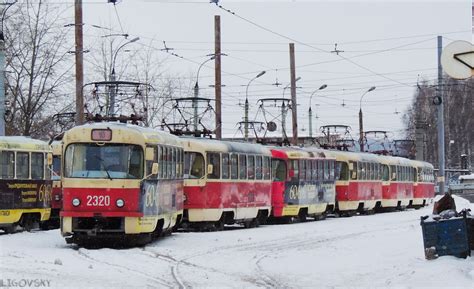 Ischewsk Tatra T3K Nr 2320 Foto Elektrischer Nahverkehr