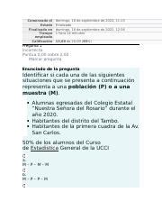 Producto Estadistica General Docx Comenzado El Estado Finalizado En