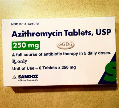 Azithromycin Zithromax Zmax