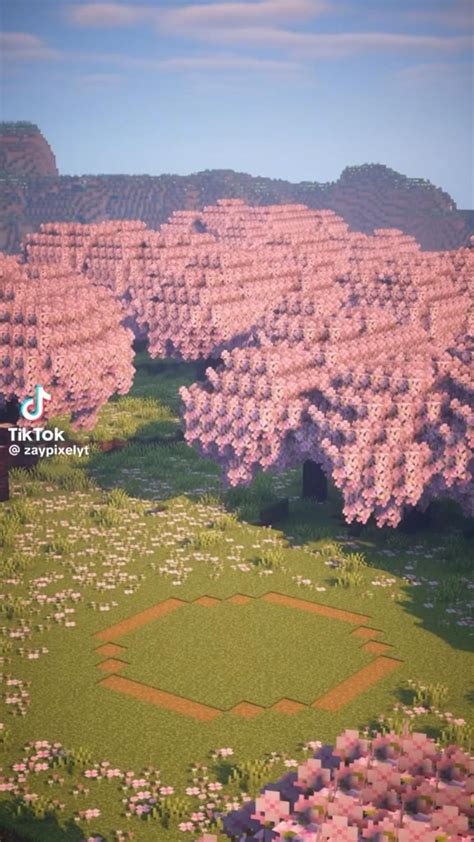 Minecraft Cherry Blossom Swing Tutorial Artofit