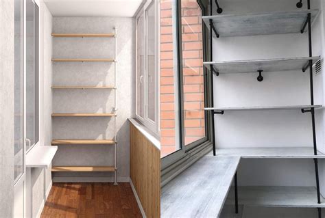 Подвесной шкаф на балкон - 73 фото