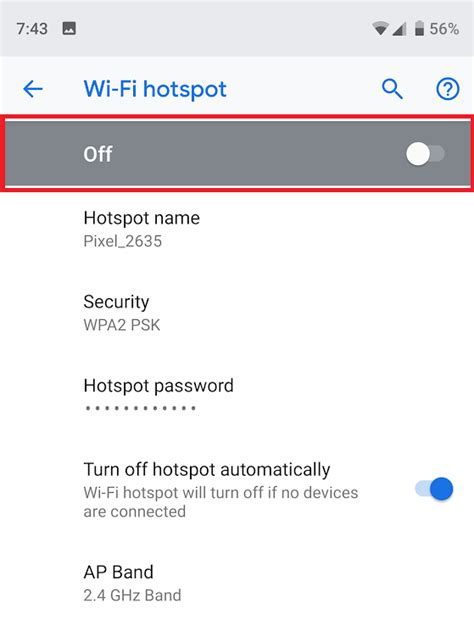 How to set up a mobile Hotspot – Hygiena Help