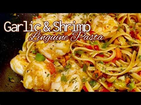 How To Make Garlic And Shrimp Linguine Pasta Panlasang Pinoy YouTube