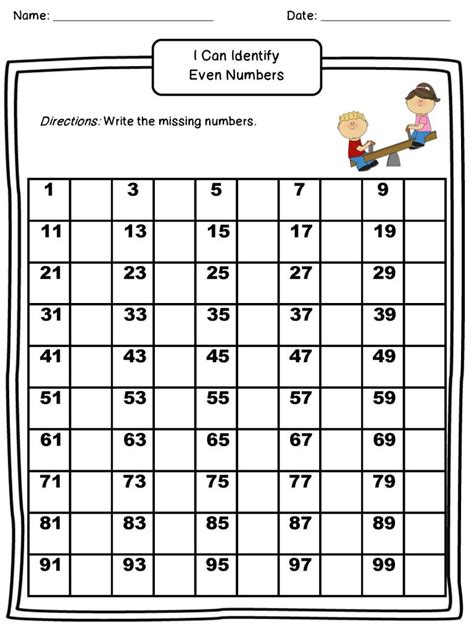 Odd and Even Numbers Worksheets | Activity Shelter