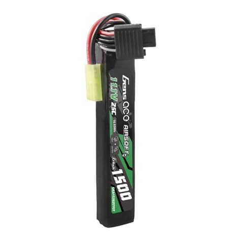 Gens Ace G Tech 25C 1500mAh 3S1P 11 1V Airsoft Gun Lipo Akumulators Ar