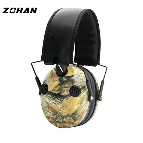 Zohan Electronic Earmuff Nrr23db Fourmicrophone Tactical Headset For