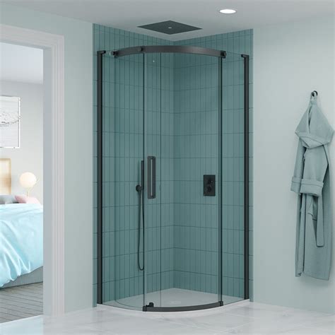 Crosswater Optix 10 900 X 900mm Frameless Quadrant Sliding Door Shower