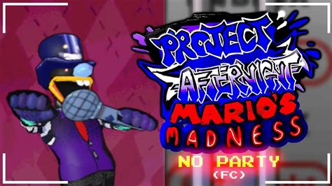 Project Afternight No Party Mario S Madness V Fc Roblox Roblox