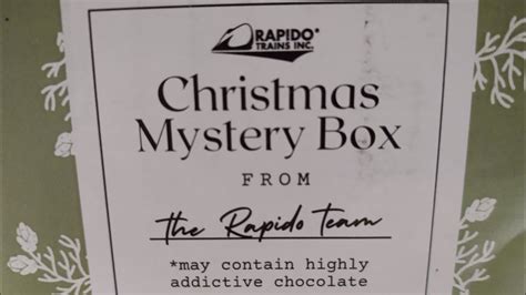 Unboxing A Rapido Trains HO Scale Mystery Box 11 10 23 YouTube