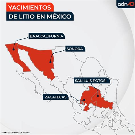 Yacimientos De Litio En México