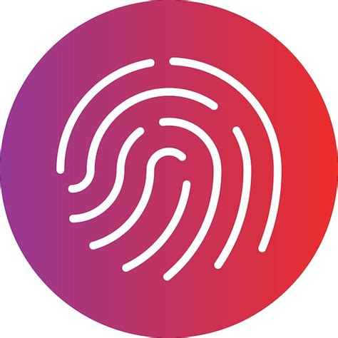 Premium Vector Vector Design Fingerprint Icon Style