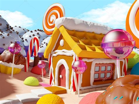 Candy Land Landscape — Stock Photo © Ilterriorm 151615930