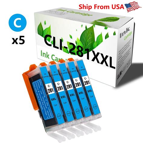 Pack Cyan Cli Xxl Ink Cartridge Cli Xxl For Pixma Ts Ebay