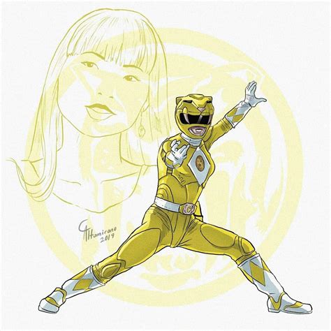 Power Rangers Movie Fan Art: Trini Kwan as Yellow Ranger