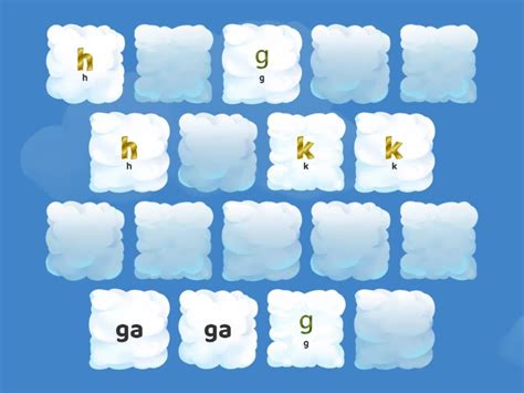 gkh - Matching pairs