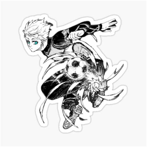 Blue Lock Nagi Seishiro Sticker For Sale By Megumifushiguro Redbubble