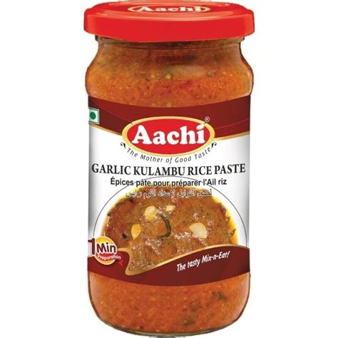 Aachi Garlic Kulambu Rice Paste Komalas Vegemart Online Grocery