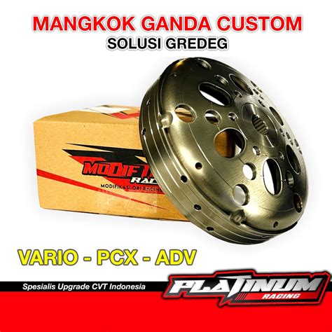 Jual MANGKOK KAMPAS GANDA VARIO 125 150 160 SOLUSI ANTI CVT GREDEG PCX