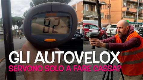 Autovelox Servono Solo A Fare Cassa Youtube