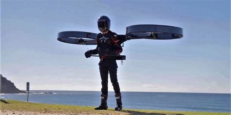 Manned Drone Backpack Helicopter Electric Jetpack What Is Copterpack