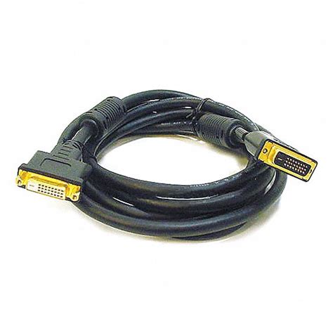 MONOPRICE, 10 ft Cable Lg, Black, Computer Video Cable Extension ...