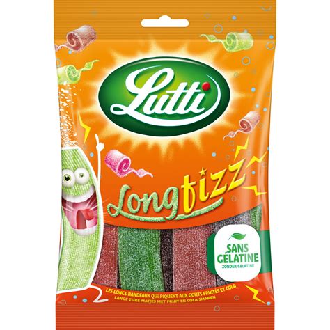 Bonbons Longfizz LUTTI le paquet de 200 g à Prix Carrefour