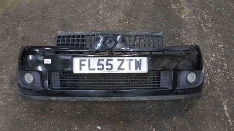 Renault Clio Sport Mk Front Bumper Black Gold Te