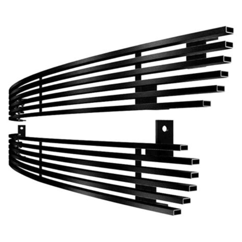 APG Chevy Silverado 1500 2001 2 Pc Black Horizontal Billet Main Grille