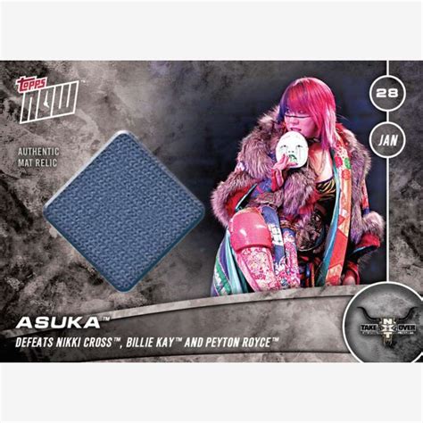 Mat Relic To 25 Asuka Defeats Nikki Cross Billie Kay And Peyton