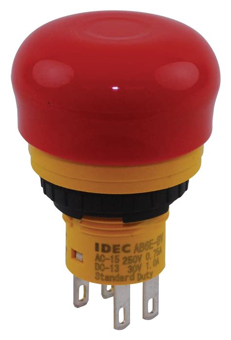 Ab6e 3bv02ptrh Idec Switch E Stop Dpst