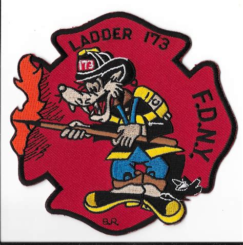 New York Fire Department Fdny Ladder 173 Grelly Usa