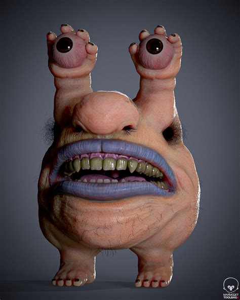 Archivo STL Krumm Aaahh Real Monsters Modelo Para Descargar Y