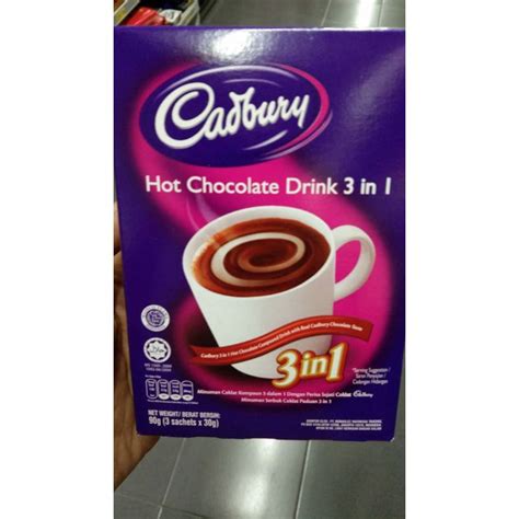 Jual Cadbury Hot Chocolate Drink In Gr Shopee Indonesia