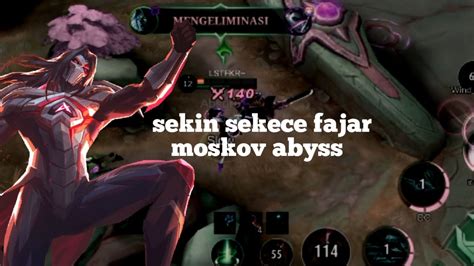 Review Skin Abyss Moskov Keren Abis Mobile Legend Bang Bang Youtube