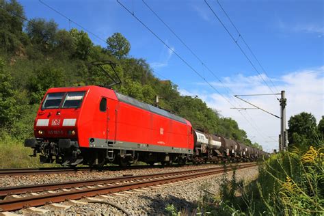 Db Als Kesselzug F Hrt Bei Burgwerben Auf Der Bahnstrecke