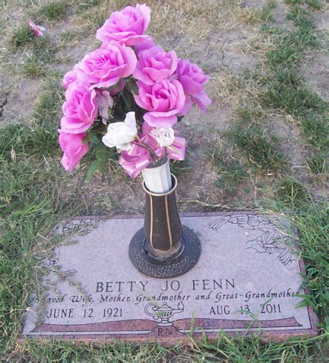 Betty Jo Breitkreutz Fenn Find A Grave Memorial