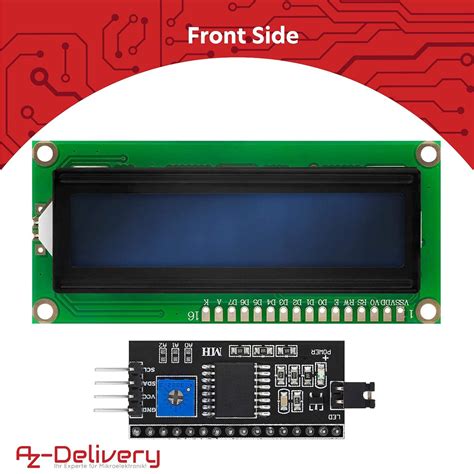 Azdelivery X Hd Lcd Module Display Bundel Met I C Interface