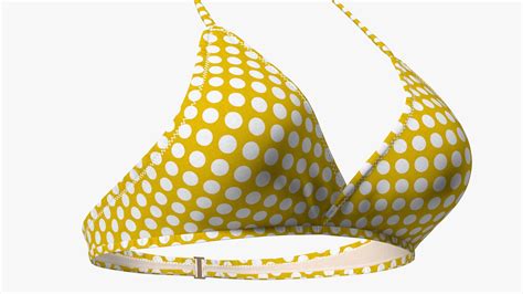Polka Dot Bikini 3D Model TurboSquid 2346059